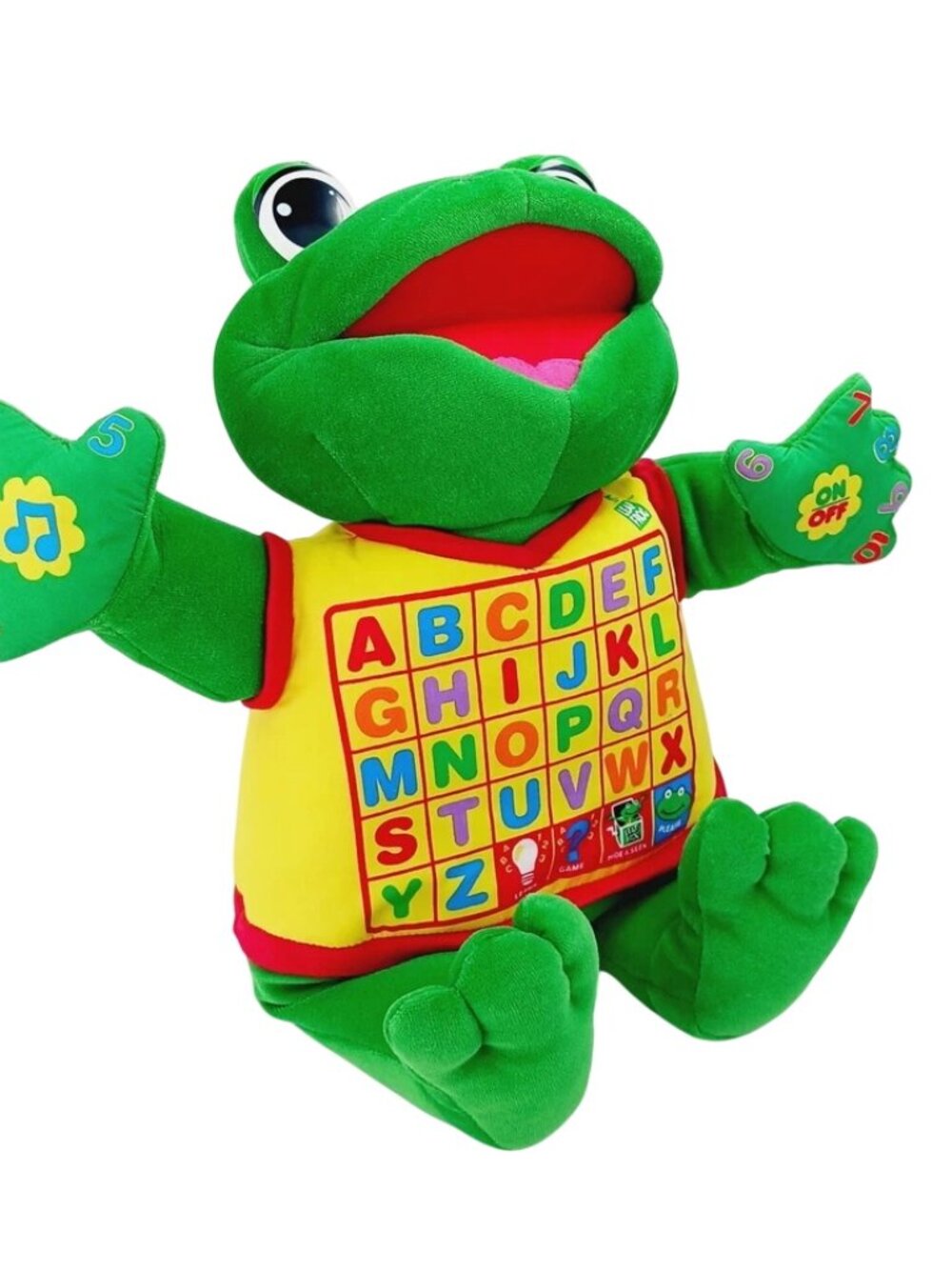 Vintage Leap Frog Hug & Learn Little Leap Educational Toy 1998 Plush Toy 16"